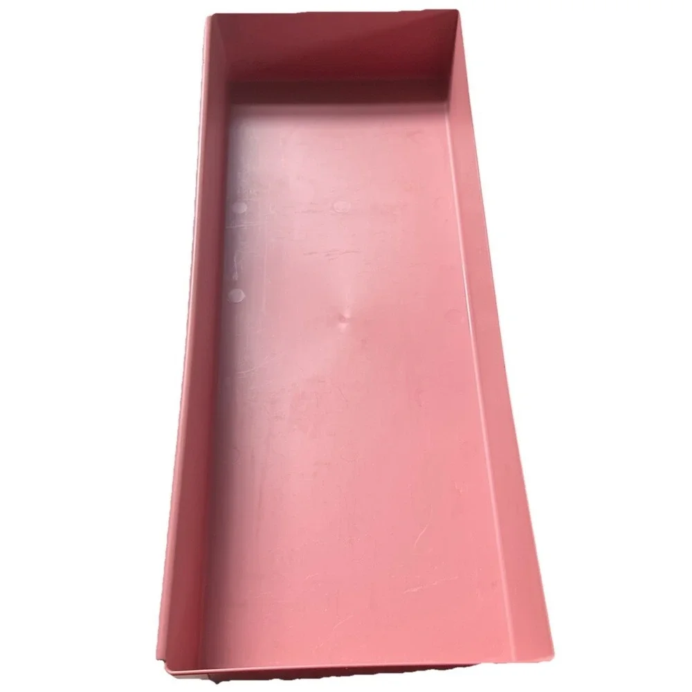 4 Rubbermaid Vtg 90s‎ Pink Interlocking Drawer Organizer 2- 15x 3x 2 + 2- 15x6x2